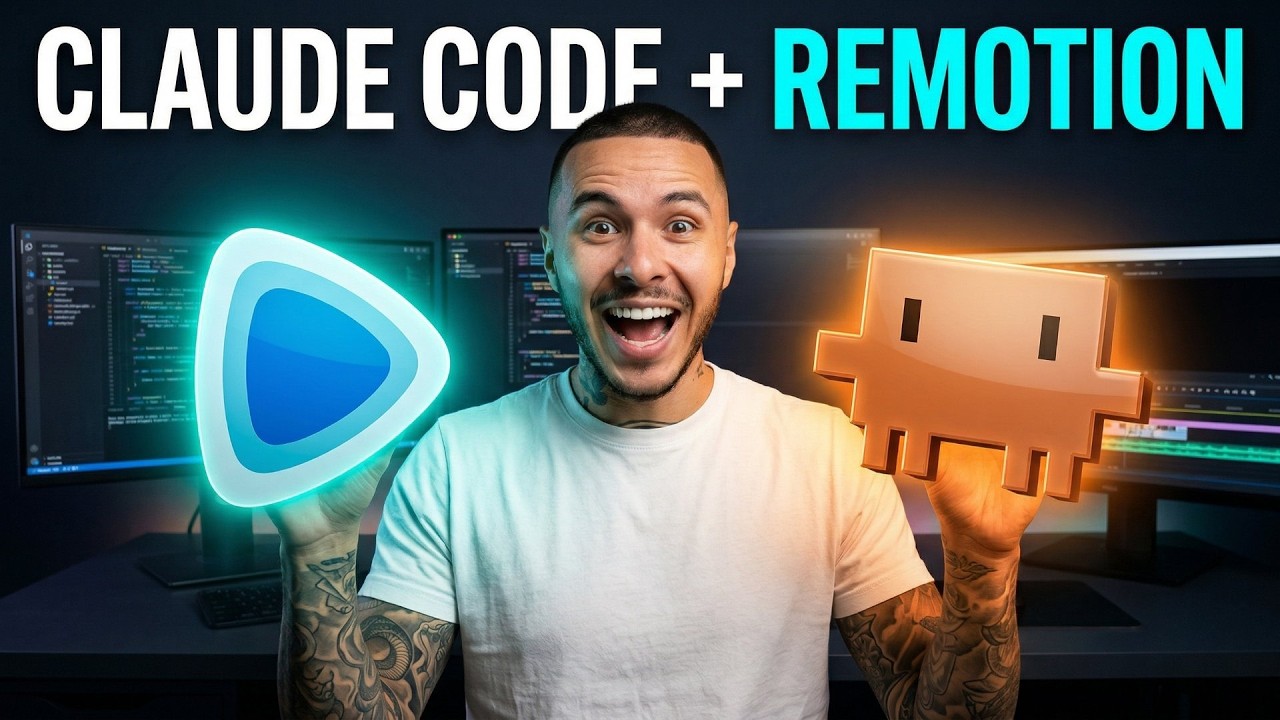 Claude Code + Remotion : Créer des Vidéos en Prompt