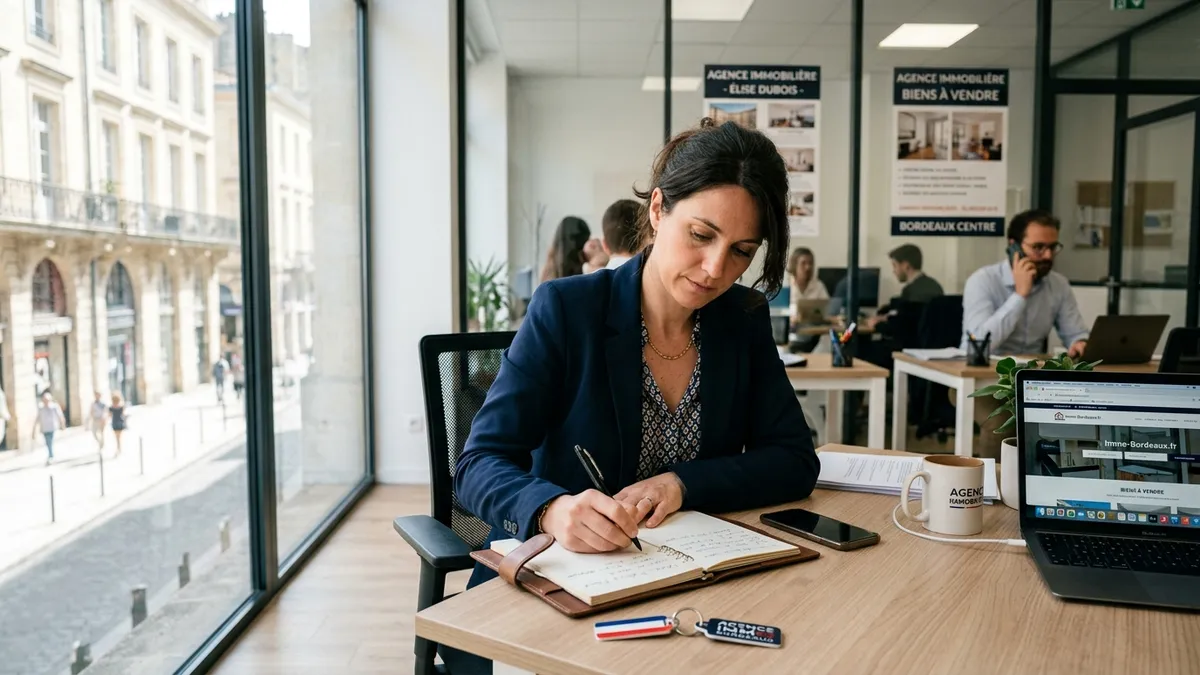 Agent immobilier : estimations manuelles