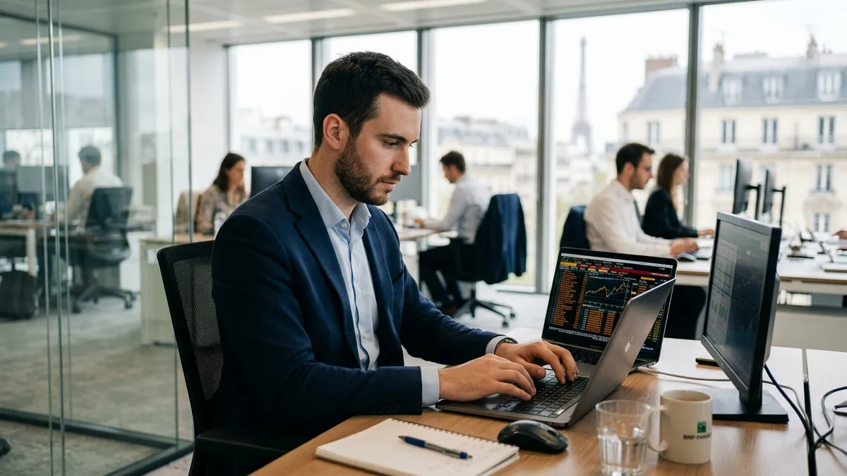 Analyste financier : collecte de donn&eacute;es fragment&eacute;e