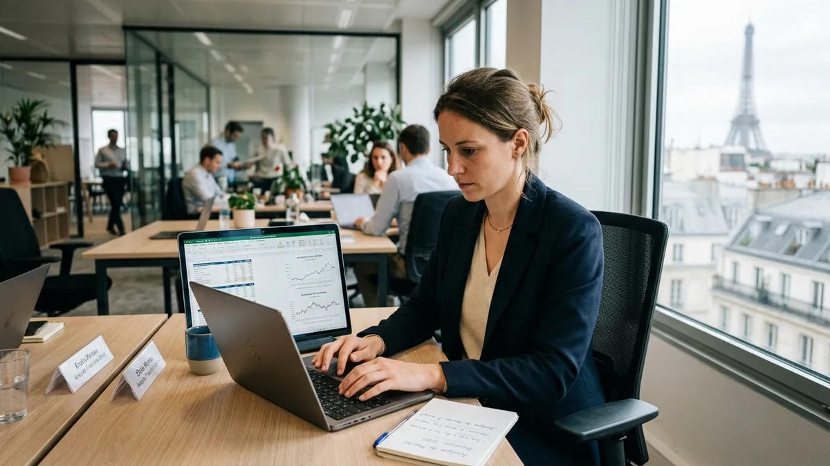 Analyste financier : mod&eacute;lisation excel limit&eacute;e