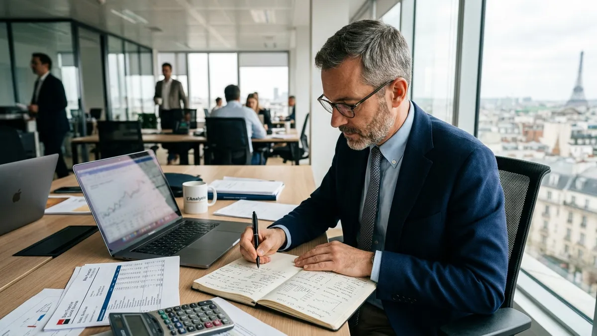 Analyste financier : rapports manuels