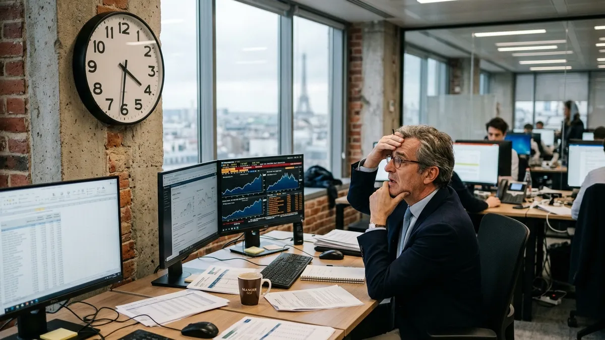 Analyste financier : veille march&eacute; chronophage