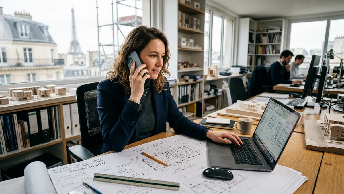 Architecte b&acirc;timent : relation client &eacute;nergivore