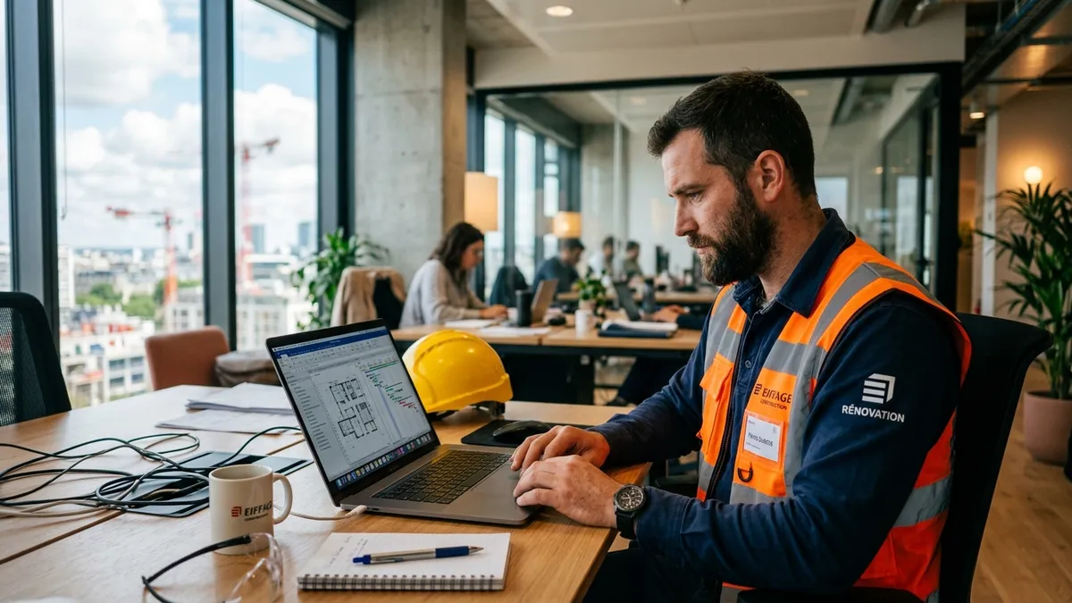 Artisan BTP : administratif le soir