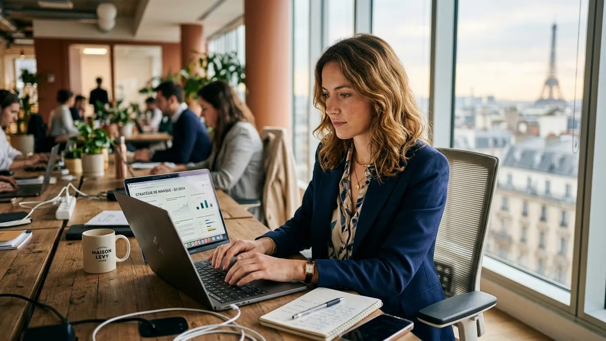 Brand manager : cr&eacute;ation d'assets r&eacute;p&eacute;titive