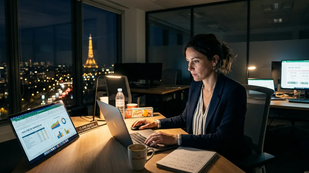 Category manager : suivi des tendances march&eacute; en temps r&eacute;el