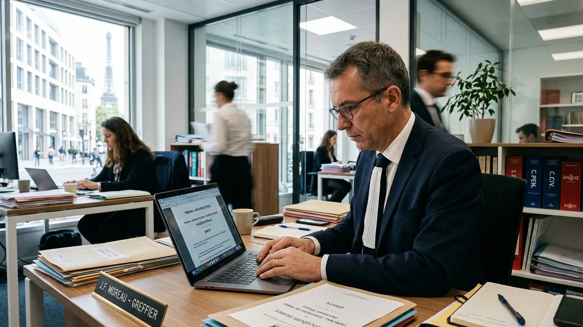 Commissaire de justice : agenda ing&eacute;rable