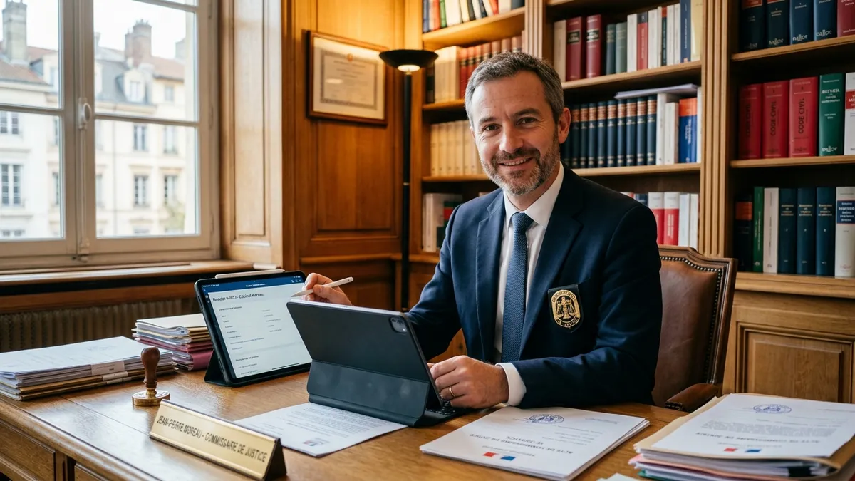 Commissaire de justice et IA