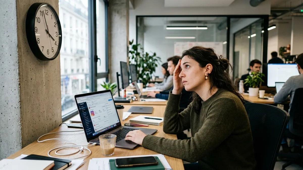 Community manager : reporting social chronophage