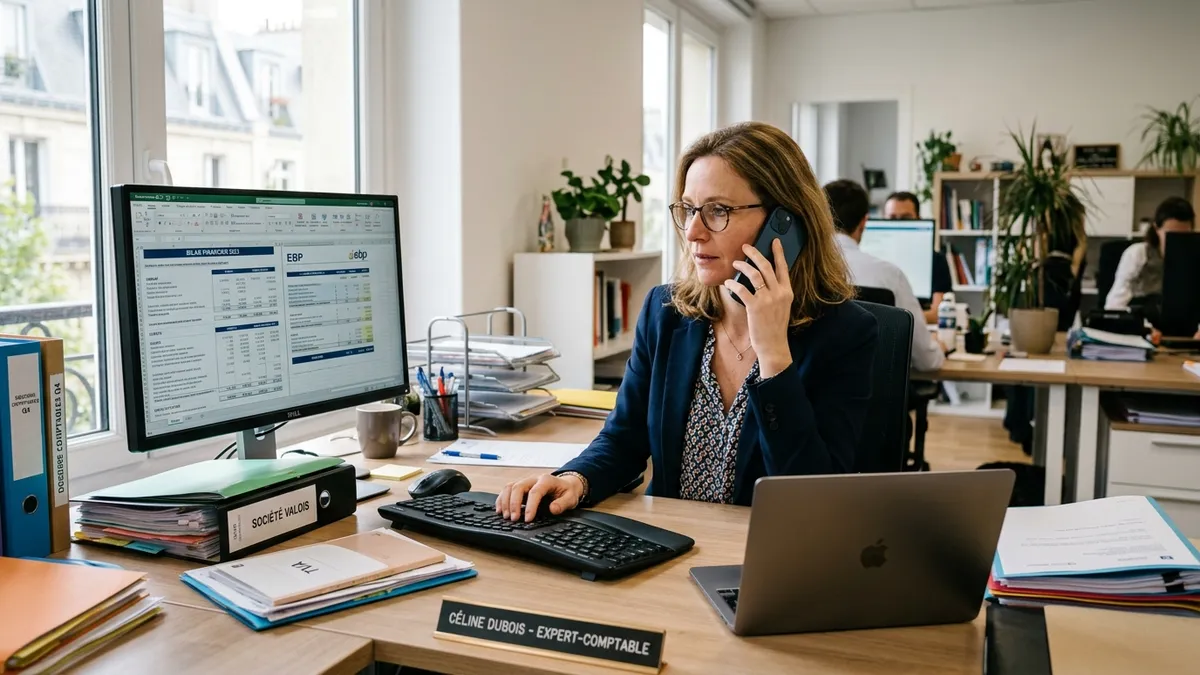 Comptable : reporting client laborieux