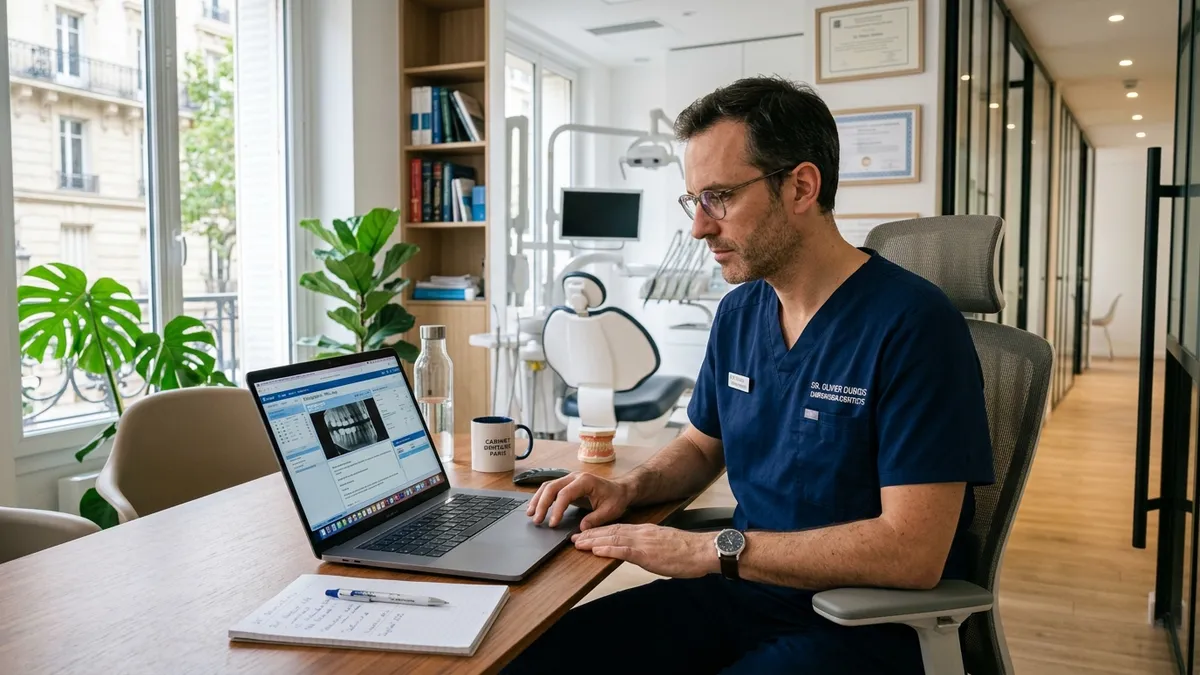 Dentiste : comptes-rendus r&eacute;p&eacute;titifs