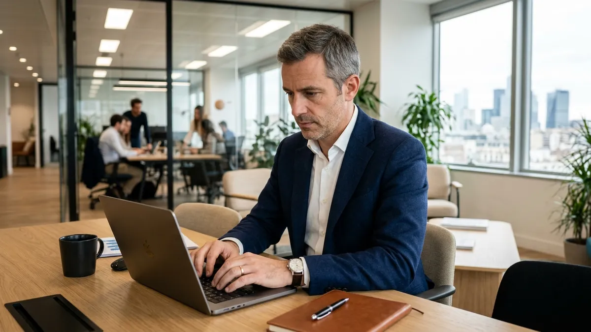 Directeur commercial : performance &eacute;quipe opaque