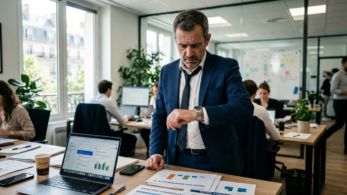 Directeur commercial : reporting direction chronophage