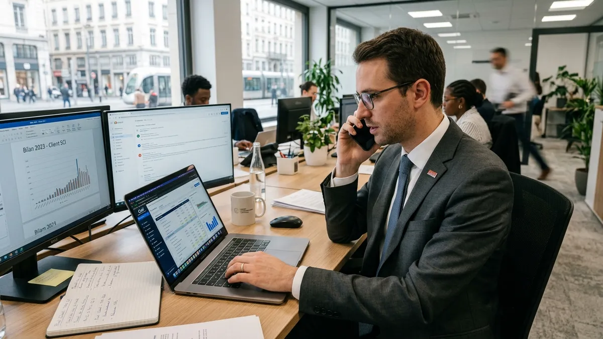 Expert-comptable : conseil client d&eacute;laiss&eacute;