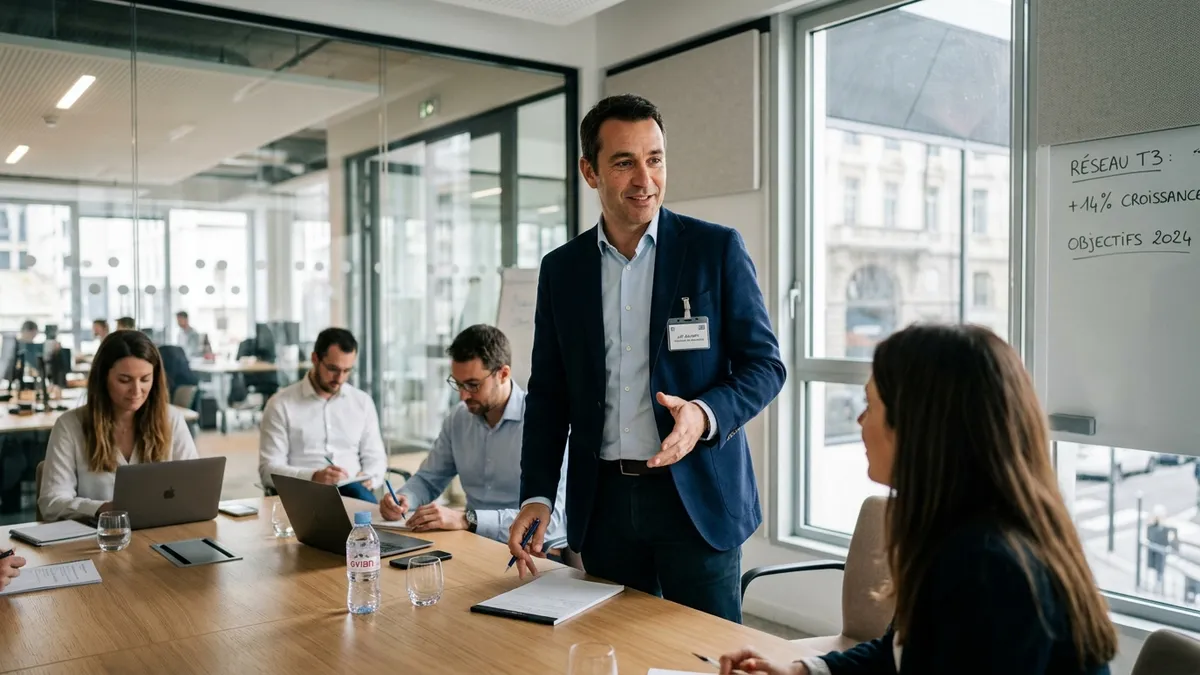 Franchise manager : communication fragment&eacute;e