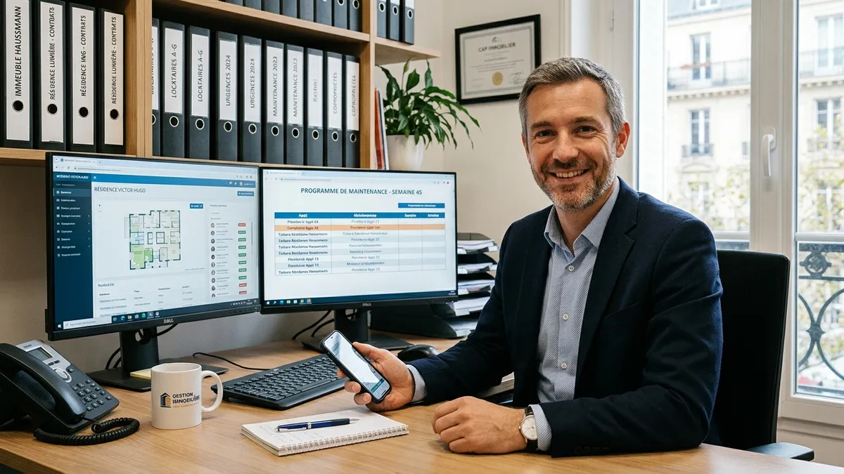 Gestionnaire de copropri&eacute;t&eacute; et IA