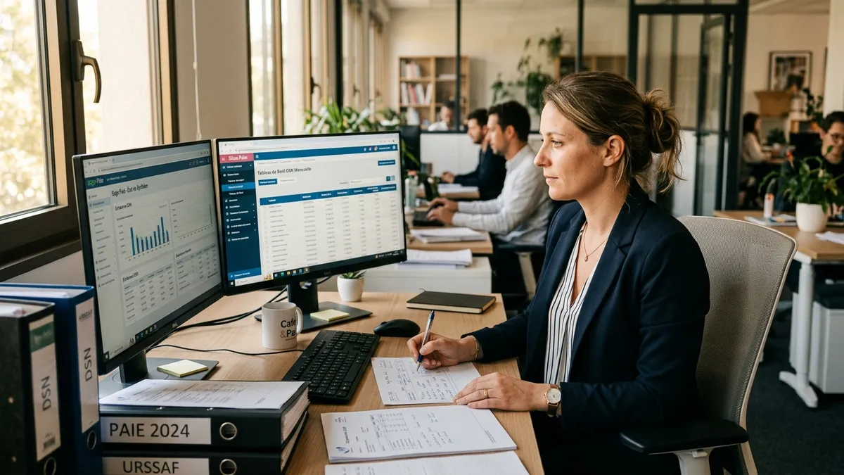 Gestionnaire de paie et IA