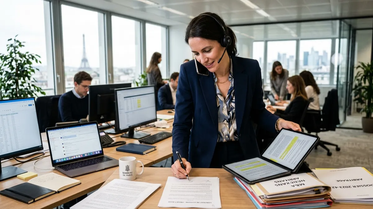 Juriste d'entreprise : gestion du contentieux fragment&eacute;e