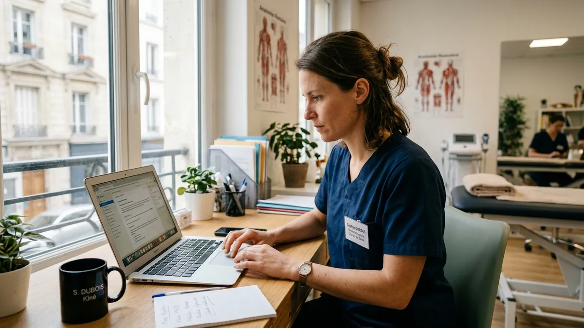 Kin&eacute;sith&eacute;rapeute : bilans patients longs