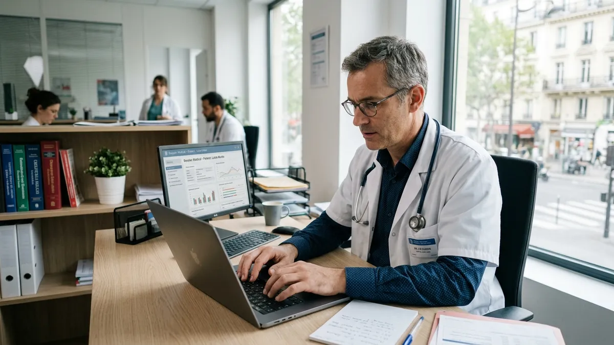 M&eacute;decin : charge administrative &eacute;crasante