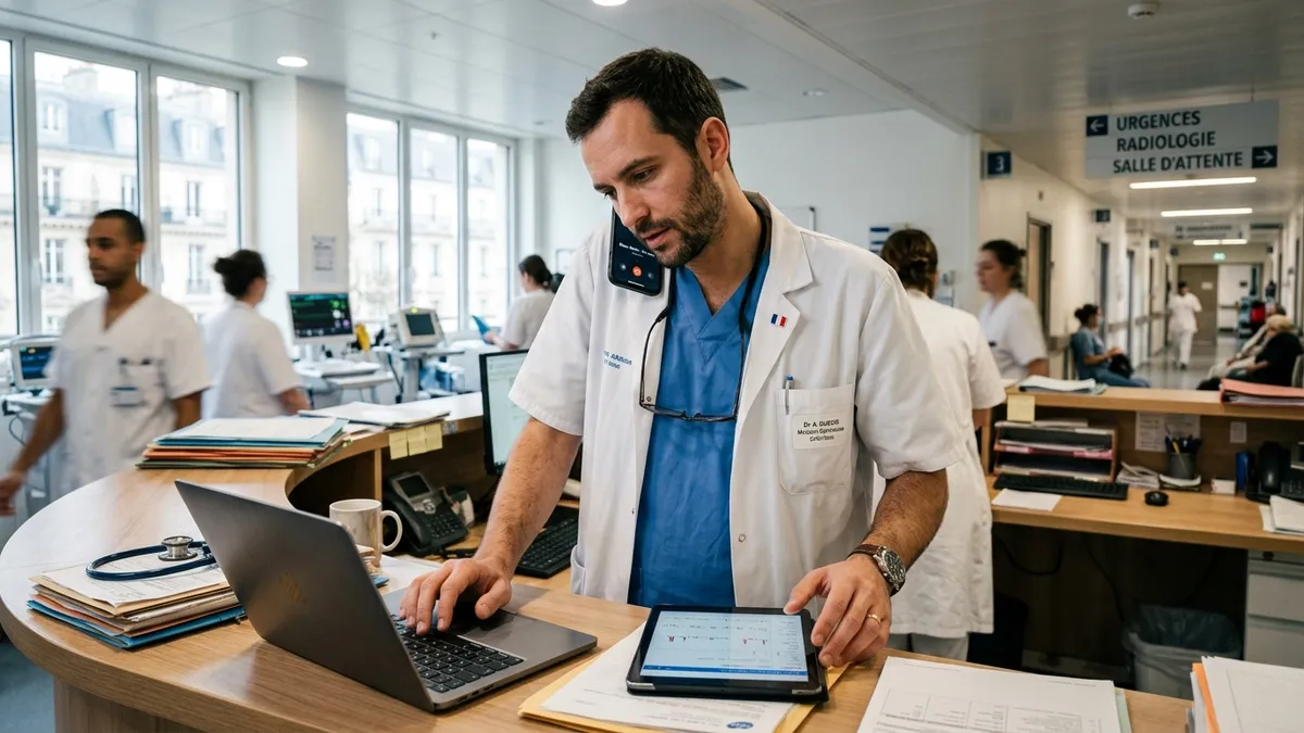 M&eacute;decin : gestion des urgences non programm&eacute;es