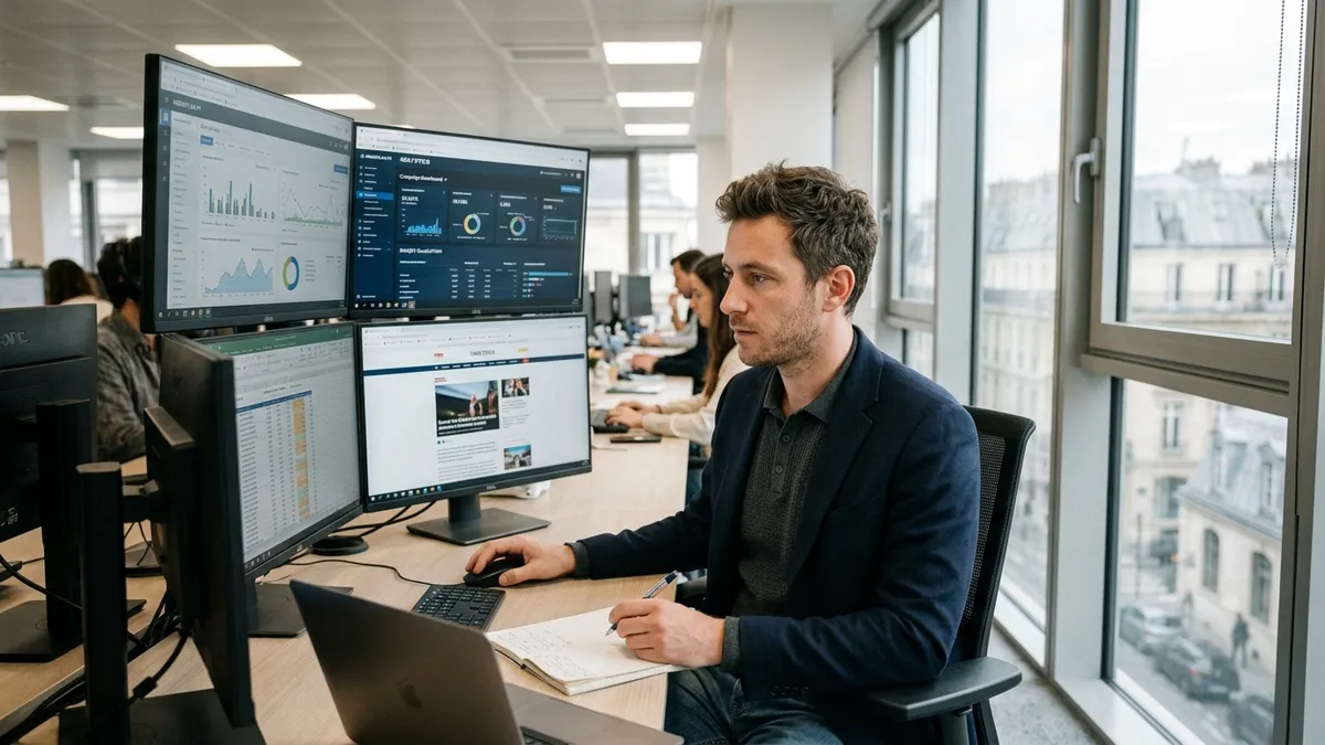 Media buyer : reporting roas r&eacute;p&eacute;titif