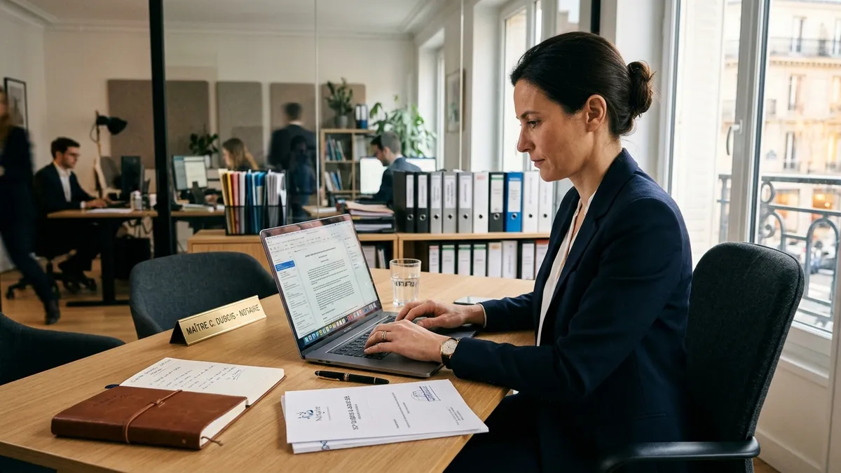 Notaire : actes notari&eacute;s r&eacute;p&eacute;titifs