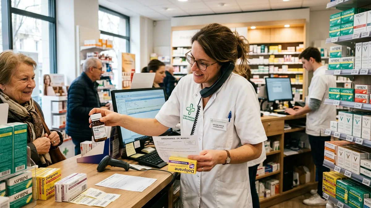 Pharmacien : gestion de stock m&eacute;dicaments