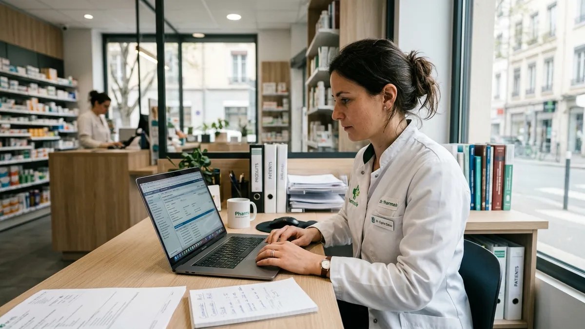 Pharmacien : t&eacute;l&eacute;sant&eacute; naissante