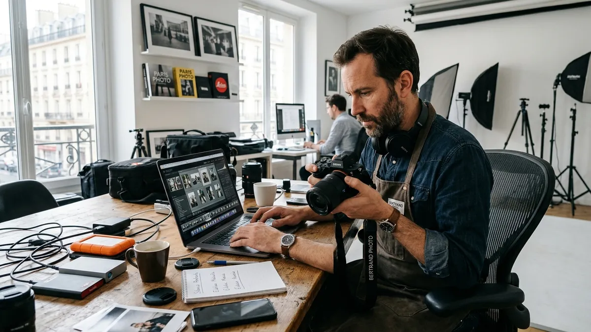 Photographe : gestion de portfolio chaotique