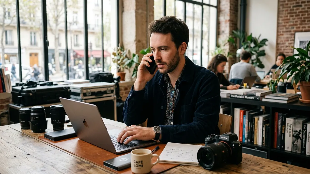 Photographe : prospection clients irr&eacute;guli&egrave;re