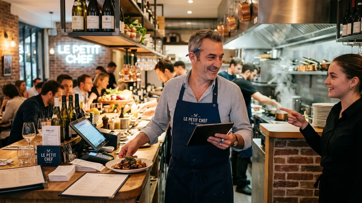 Restaurateur : gestion stocks et fournisseurs