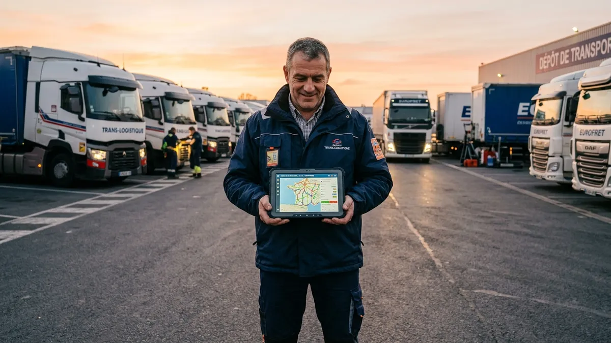 Transporteur routier et IA