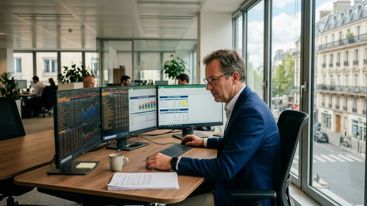 Tr&eacute;sorier : reporting cash