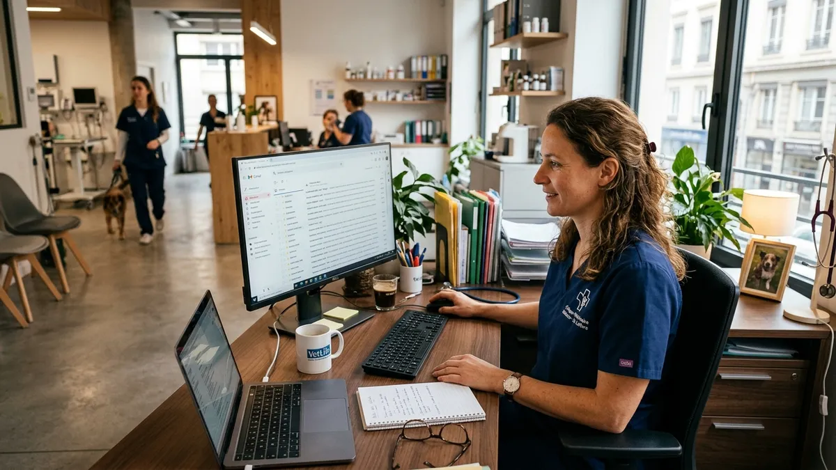 V&eacute;t&eacute;rinaire : appels et relances permanents