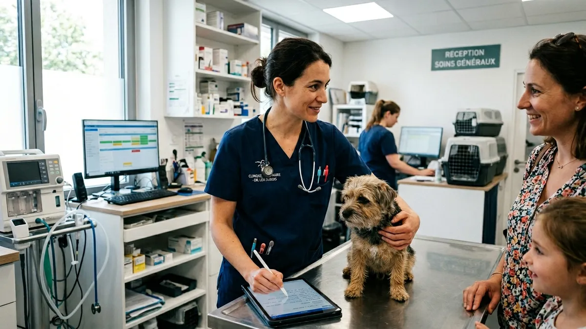 V&eacute;t&eacute;rinaire : gestion des urgences et de la garde