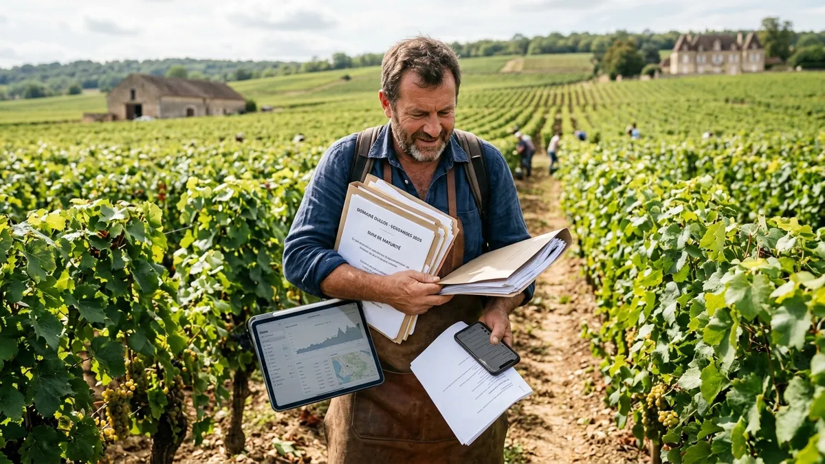 Viticulteur : gestion des certifications bio et hve