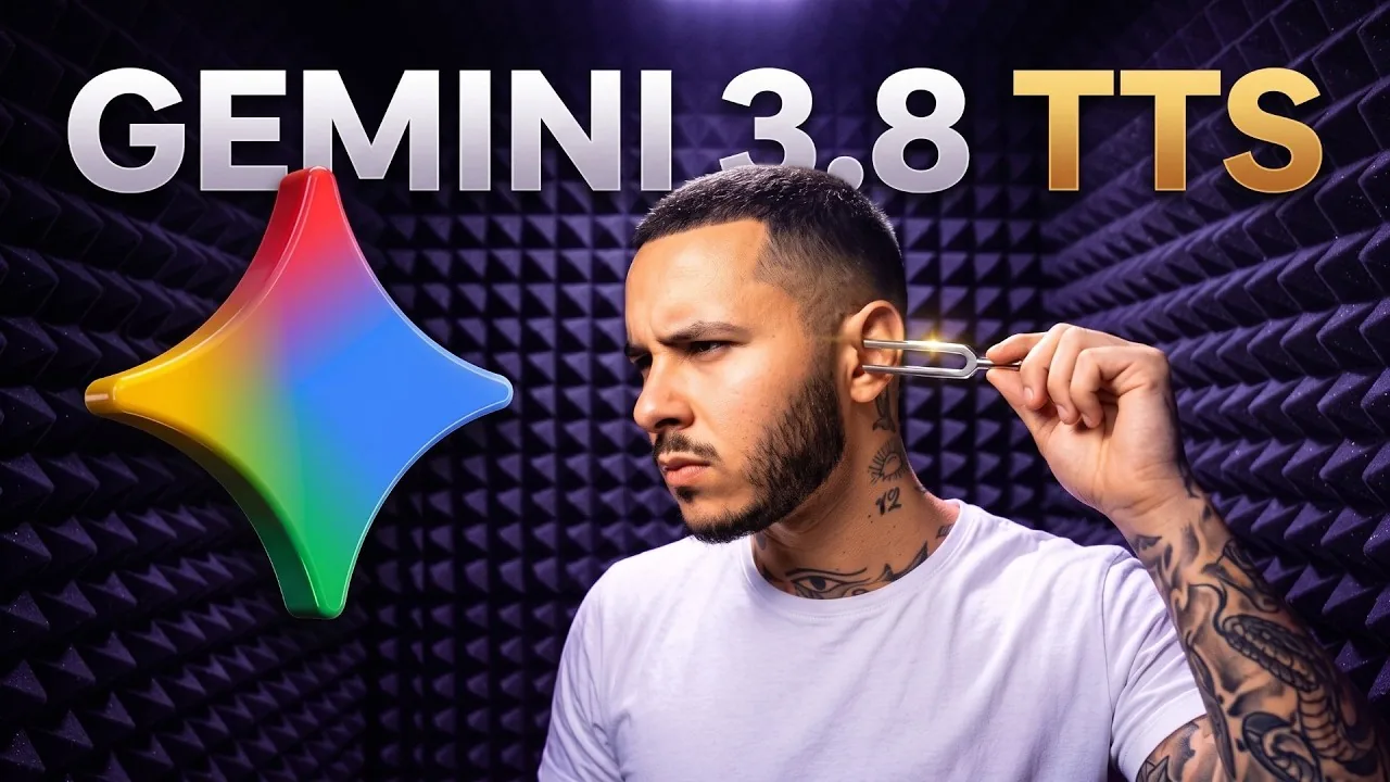 Miniature de la vidéo J'ai testé Gemini 3.8 TTS 2340 fois (c'est du délire)