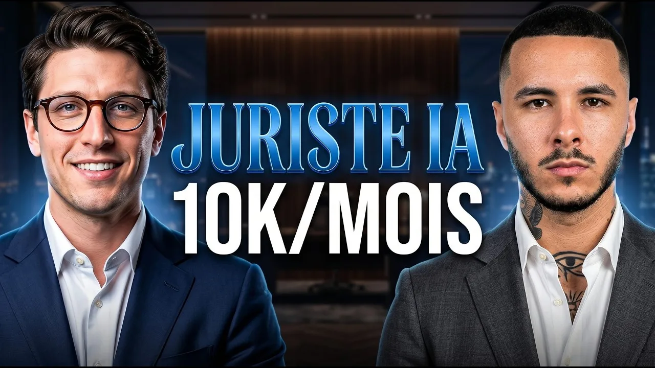 Miniature de la vidéo Le juriste qui FACTURE 10k/mois grâce à l'IA