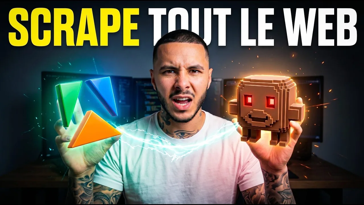Miniature de la vidéo Scraping low cost avec Apify et Claude Code : récupère toutes les données du web en un prompt