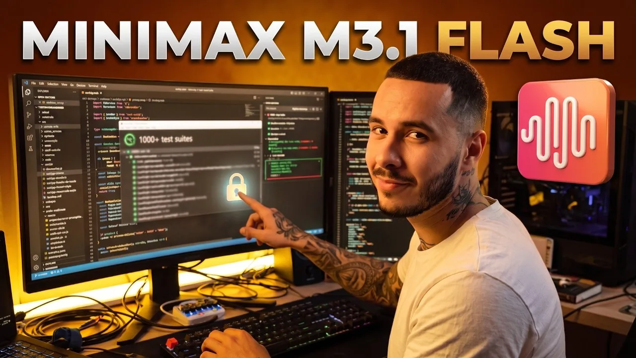 Miniature de la vidéo J’ai testé MiniMax M3.1 Flash 1000 fois (sans pitié)
