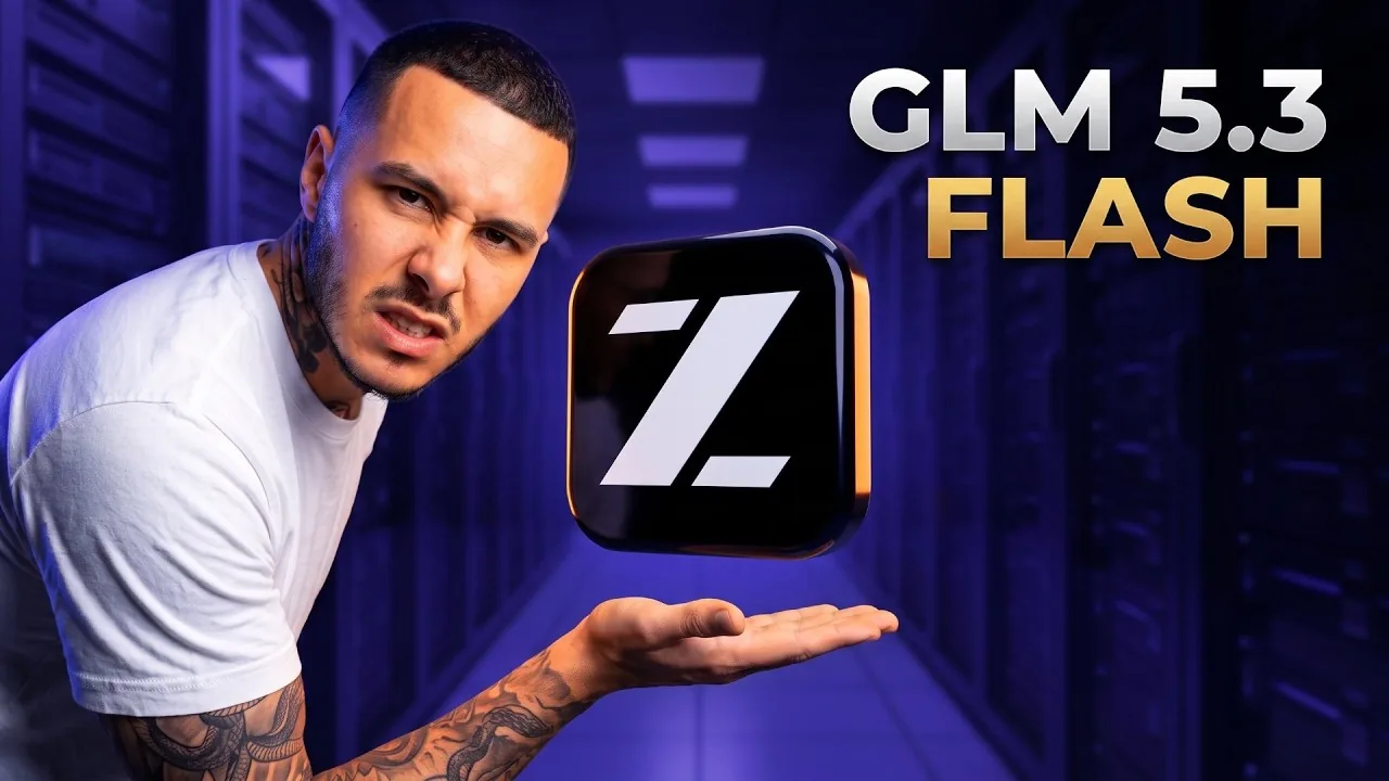 Miniature de la vidéo GLM 5.3 Flash est sorti (le prix est irréel)