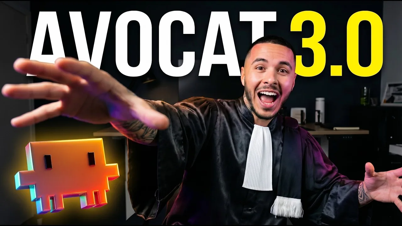 Miniature de la vidéo Avocats et IA : guide complet pour automatiser ton cabinet avec Claude Code
