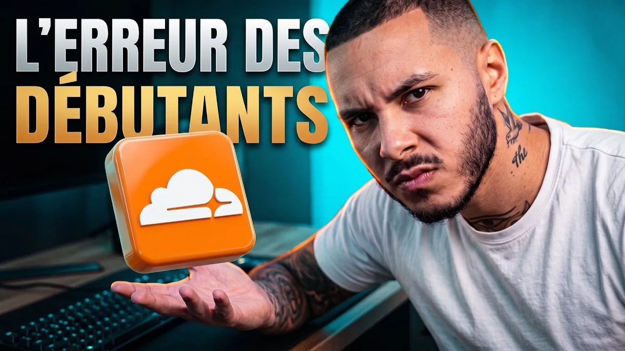Miniature de la vidéo Sécurise tes projets avec Cloudflare (guide complet)