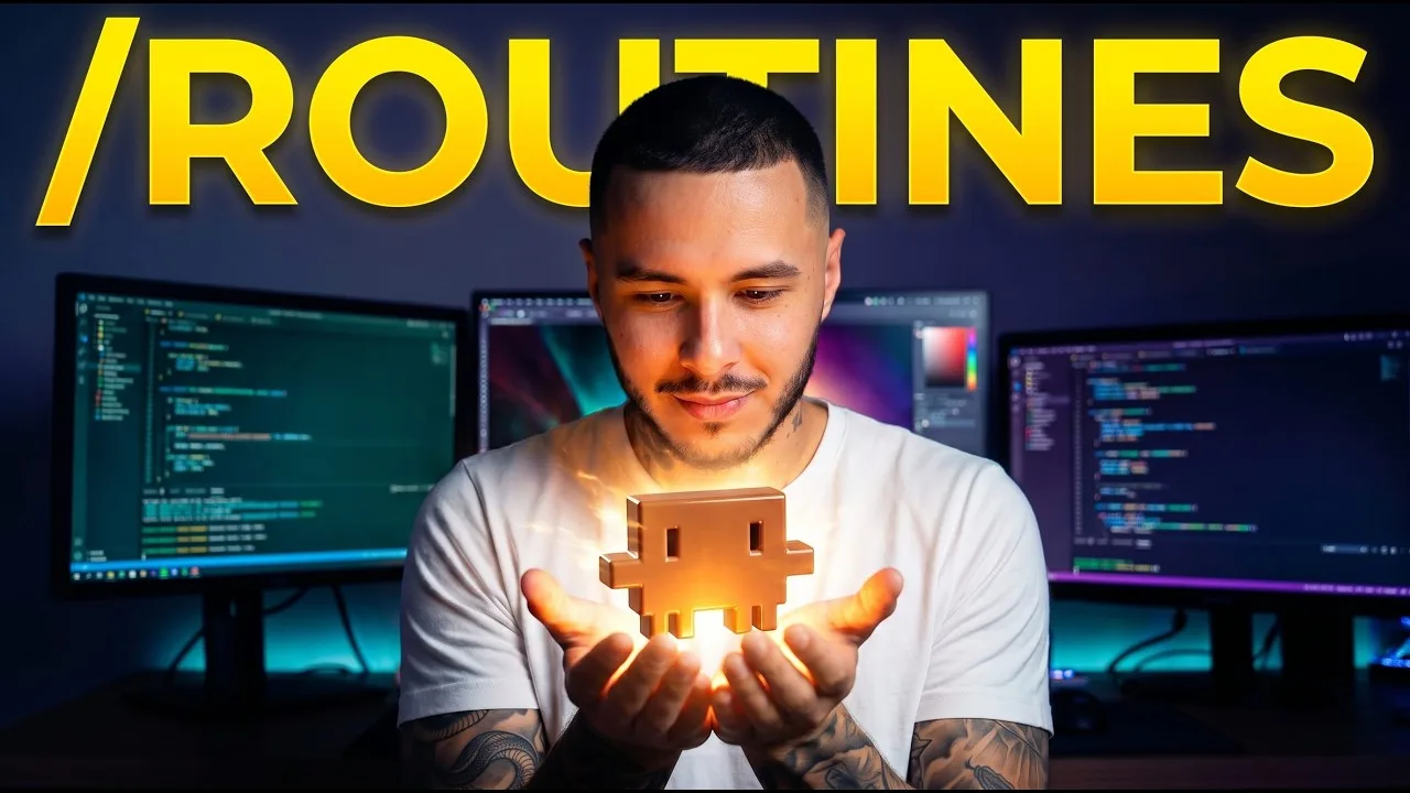 Miniature de la vidéo Claude /routines : comment automatiser tes tâches répétitives pendant que tu dors