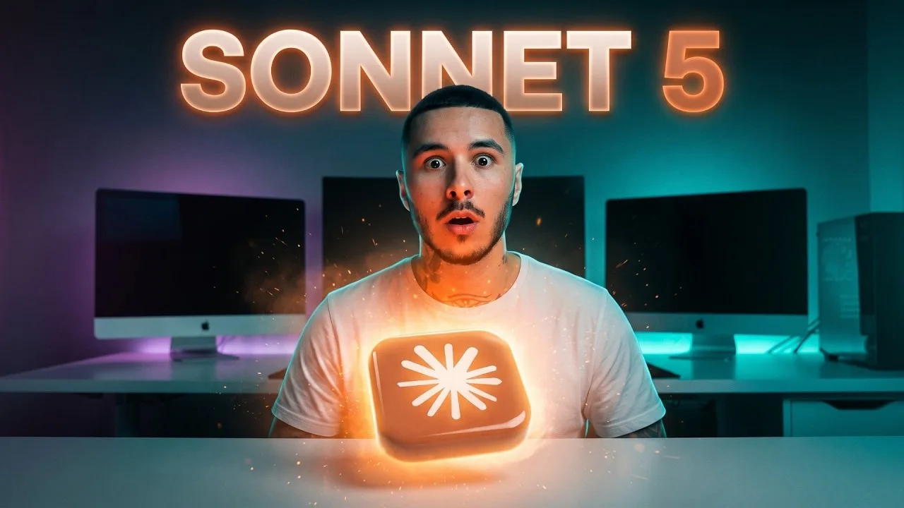 Miniature de la vidéo Claude Sonnet 5 : test, coûts et config multi-agents